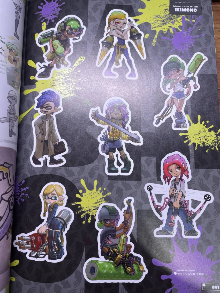 Splatoon 3 Art Book Hairstyles: A Deep Dive into Inkling and Octoling Character Customization